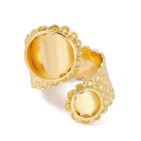 PandaHall Brass Cuff Finger Rings Components, Flat Round Pad Ring Base Findings, Cadmium Free & Lead Free, Golden, US Size 11 3/4(21mm)...
PandaHall Brass Cuff Finger Rings Components, Flat Round Pad Ring Base Findings, Cadmium Free & Lead Free, Golden, US Size 11 3/4(21mm)...