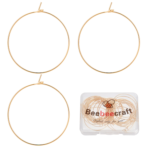 PandaHall Beebeecraft 40Pcs/Box 18K Gold Plated Wine Glass Charm Rings Geometric Earring Beading Hoops for Birthday Party Favors Family...
PandaHall Beebeecraft 40Pcs/Box 18K Gold Plated Wine Glass Charm Rings Geometric Earring Beading Hoops for Birthday Party Favors Family...