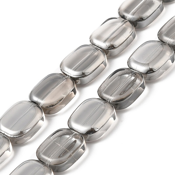 PandaHall Transparent Electroplate Glass Bead Strands, Pearl Luster Plated, Rectangle, Gray, 12x10x4.5mm, Hole: 1mm, about 55pcs/strand...
PandaHall Transparent Electroplate Glass Bead Strands, Pearl Luster Plated, Rectangle, Gray, 12x10x4.5mm, Hole: 1mm, about 55pcs/strand...