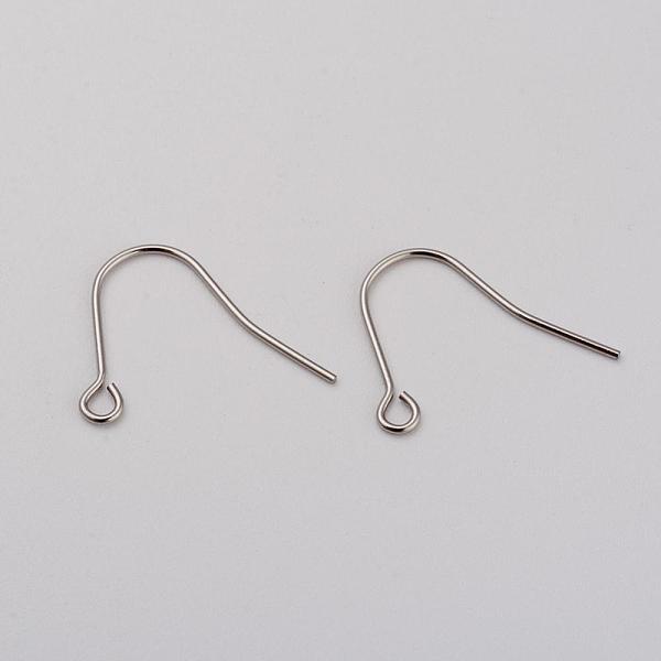 PandaHall 316L Surgical Stainless Steel Earring Hooks, Ear Wire, with Horizontal Loop, Stainless Steel Color, 13x16mm, Hole: 1.5mm, 20 Gauge...
PandaHall 316L Surgical Stainless Steel Earring Hooks, Ear Wire, with Horizontal Loop, Stainless Steel Color, 13x16mm, Hole: 1.5mm, 20 Gauge...