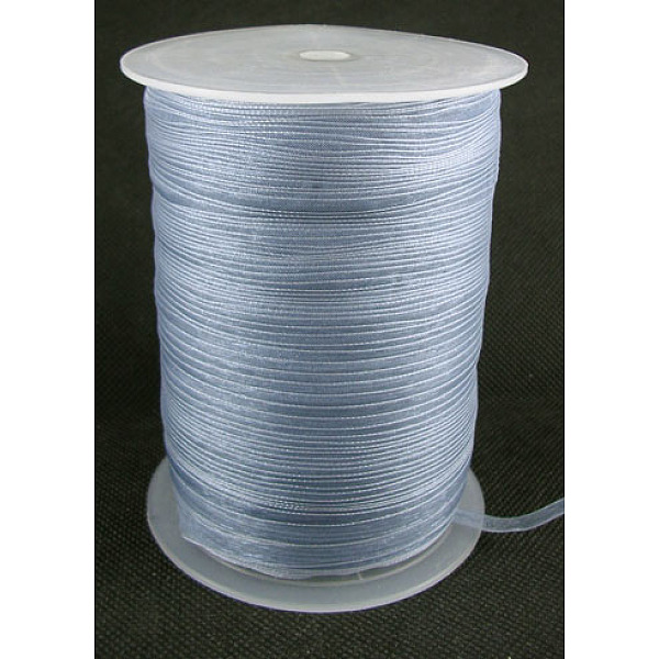 PandaHall Organza Ribbon, Galloon, Gray, 1/8 inch(3mm), 1000yards/roll(914.4m/roll) Polyester None Gray
PandaHall Organza Ribbon, Galloon, Gray, 1/8 inch(3mm), 1000yards/roll(914.4m/roll) Polyester None Gray