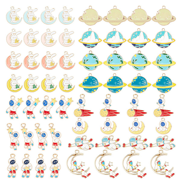 PandaHall ARRICRAFT 60Pcs 15 Style Alloy Enamel Pendants, Cadmium Free & Nickel Free & Lead Free, Mixed Shapes, Mixed Color, 18x15x1.5mm..., Multicolor
PandaHall ARRICRAFT 60Pcs 15 Style Alloy Enamel Pendants, Cadmium Free & Nickel Free & Lead Free, Mixed Shapes, Mixed Color, 18x15x1.5mm..., Multicolor