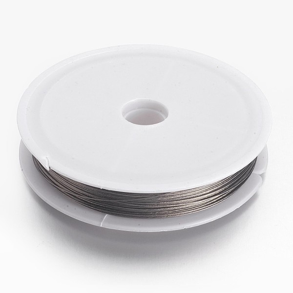 PandaHall Tiger Tail Wire, Nylon-coated Stainless Steel, Original Color(Raw), Raw, 0.45mm, about 164.04 Feet(50m)/roll Stainless Steel Round..., Silver
PandaHall Tiger Tail Wire, Nylon-coated Stainless Steel, Original Color(Raw), Raw, 0.45mm, about 164.04 Feet(50m)/roll Stainless Steel Round..., Silver