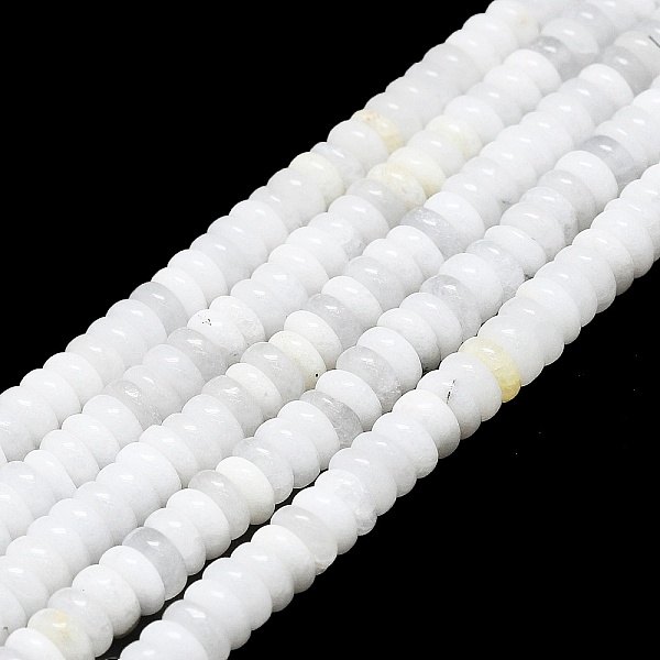 PandaHall Natural White Moonstone Beads Strands, Disc, 6x1~3mm, Hole: 0.8mm, about 151pcs/strand, 15.35''(39cm) White Moonstone Disc
PandaHall Natural White Moonstone Beads Strands, Disc, 6x1~3mm, Hole: 0.8mm, about 151pcs/strand, 15.35''(39cm) White Moonstone Disc