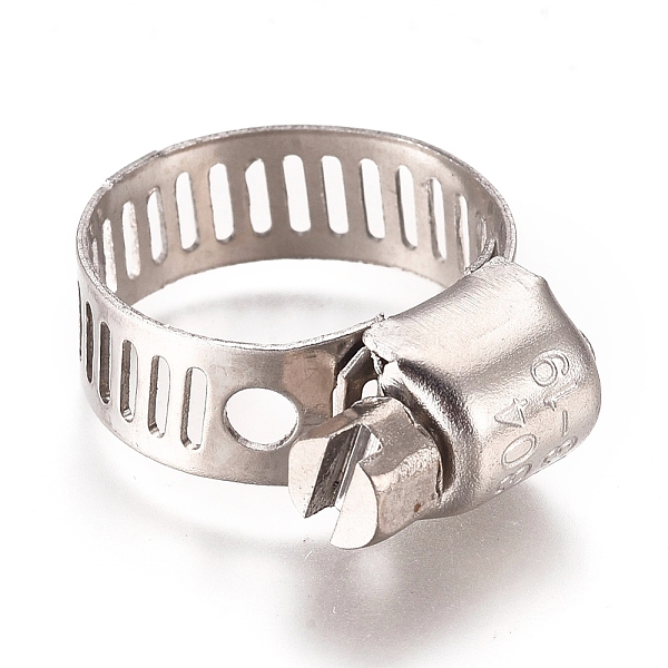 PandaHall 304 Stainless Steel Adjustable Worm Gear Hose Clamps, for Water Pipe, Plumbing, Automotive and Mechanical Application, Stainless...
PandaHall 304 Stainless Steel Adjustable Worm Gear Hose Clamps, for Water Pipe, Plumbing, Automotive and Mechanical Application, Stainless...