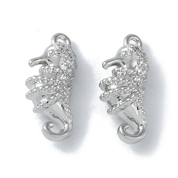PandaHall Ocean Collection Theme Jewelry, Brass with Cubic Zirconia Charms, Real Platinum Plated, Sea Horse, 14x6x4mm, Hole: 1.2mm..., Clear
PandaHall Ocean Collection Theme Jewelry, Brass with Cubic Zirconia Charms, Real Platinum Plated, Sea Horse, 14x6x4mm, Hole: 1.2mm..., Clear
