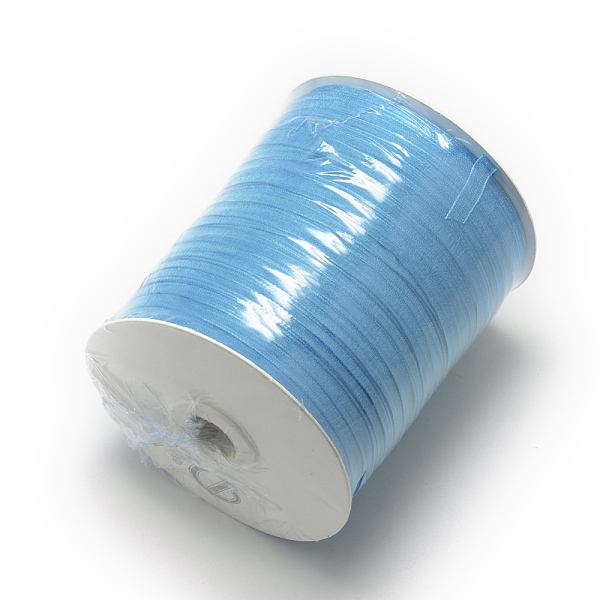 PandaHall Organza Ribbon, Dodger Blue, 1/4 inch(6mm), 500yards/Roll(457.2m/Roll) Polyester None Blue
PandaHall Organza Ribbon, Dodger Blue, 1/4 inch(6mm), 500yards/Roll(457.2m/Roll) Polyester None Blue