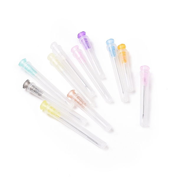 PandaHall 304 Stainless Steel Glue Dispensing Needle, with Plastic Luer Lock & Cap, Mixed Color, 47~59x8mm Stainless Steel Multicolor
PandaHall 304 Stainless Steel Glue Dispensing Needle, with Plastic Luer Lock & Cap, Mixed Color, 47~59x8mm Stainless Steel Multicolor