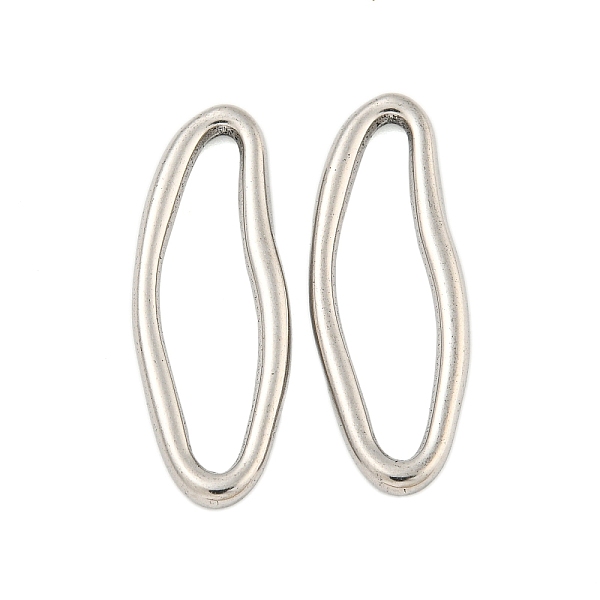 PandaHall 304 Stainless Steel Linking Rings, Irregular Teardrop, Stainless Steel Color, 30.5x11x2.5mm, Inner Diameter: 26x6.5mm 304...
PandaHall 304 Stainless Steel Linking Rings, Irregular Teardrop, Stainless Steel Color, 30.5x11x2.5mm, Inner Diameter: 26x6.5mm 304...