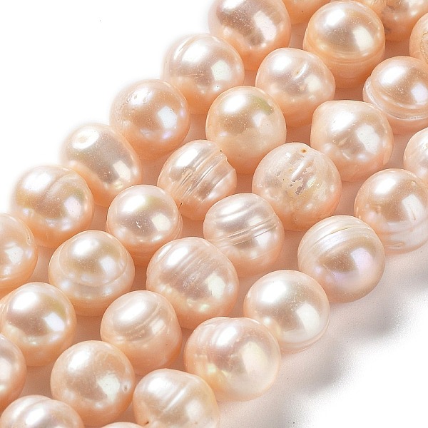 PandaHall Natural Cultured Freshwater Pearl Beads Strands, Potato, Grade AB, PeachPuff, 10.5~12x9~11mm, Hole: 0.6mm, about 34pcs/strand..., Brown
PandaHall Natural Cultured Freshwater Pearl Beads Strands, Potato, Grade AB, PeachPuff, 10.5~12x9~11mm, Hole: 0.6mm, about 34pcs/strand..., Brown