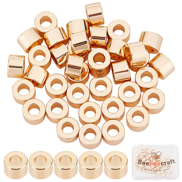 PandaHall Beebeecraft 50Pcs/Box Flat Round Spacer Beads 18K Gold Plated Column Spacers Loose Beads Rondelle Tube Beads for DIY Bracelet...
PandaHall Beebeecraft 50Pcs/Box Flat Round Spacer Beads 18K Gold Plated Column Spacers Loose Beads Rondelle Tube Beads for DIY Bracelet...