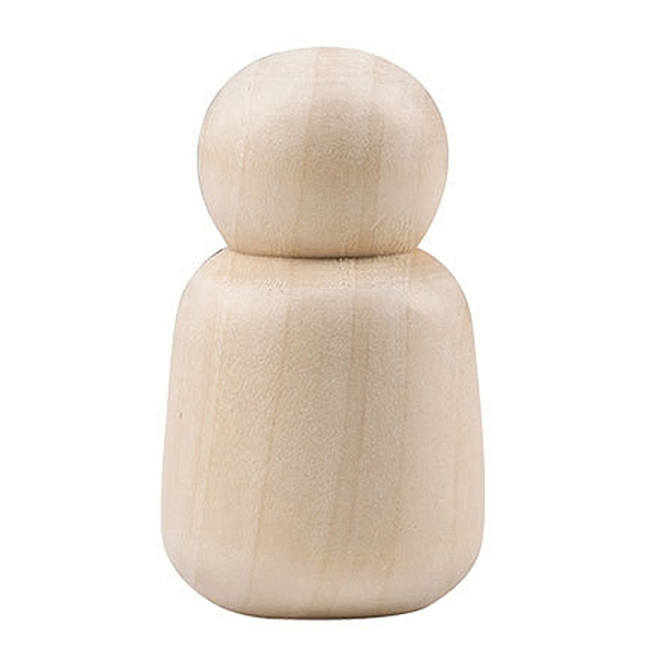 PandaHall Unfinished Wooden Peg Dolls, Wooden Blank Pegs, for Children's Creative Paintings Craft Toys, BurlyWood, 4x6.8cm Wood Orange
PandaHall Unfinished Wooden Peg Dolls, Wooden Blank Pegs, for Children's Creative Paintings Craft Toys, BurlyWood, 4x6.8cm Wood Orange
