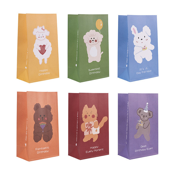PandaHall Magibeads 12Pcs 6 Style Rectangle Paper Bags, Animal Pattern with Stickers, Storage Bags, Wedding Party Birthday Gift Bag, Mixed..., Multicolor
PandaHall Magibeads 12Pcs 6 Style Rectangle Paper Bags, Animal Pattern with Stickers, Storage Bags, Wedding Party Birthday Gift Bag, Mixed..., Multicolor