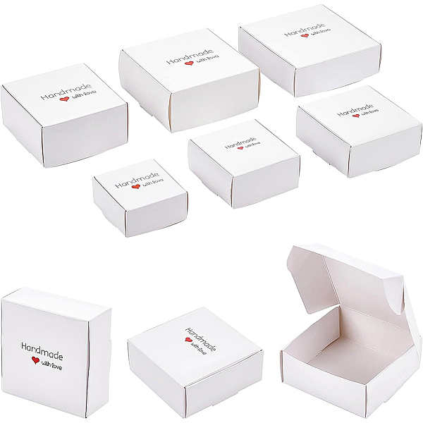 PandaHall BENECREAT 24Pcs 6 Styles Paper with PVC Candy Boxes, with Square Window, for Bakery Box, Baby Shower Gift Box, Square, White...
PandaHall BENECREAT 24Pcs 6 Styles Paper with PVC Candy Boxes, with Square Window, for Bakery Box, Baby Shower Gift Box, Square, White...