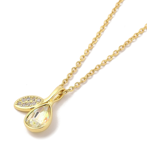 PandaHall 304 Stainless Steel Pendant Necklaces, Brass Micro Pave Cubic Zirconia Pendant Necklaces, Peach, 17.32 inch(44cm) Pendant: 19x15mm..., Silver
PandaHall 304 Stainless Steel Pendant Necklaces, Brass Micro Pave Cubic Zirconia Pendant Necklaces, Peach, 17.32 inch(44cm) Pendant: 19x15mm..., Silver