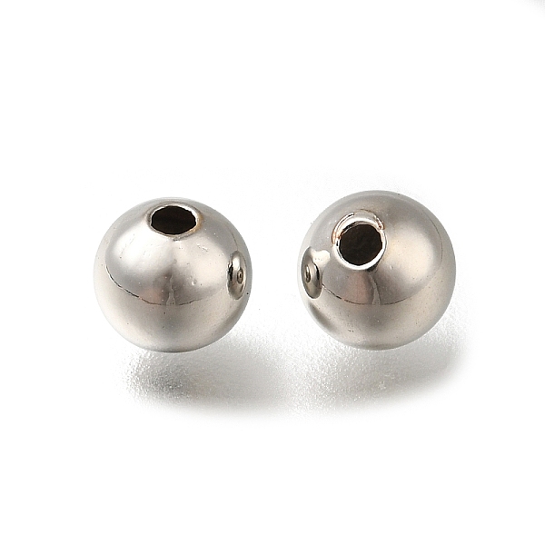 PandaHall Rack Plating Brass Beads, Long-Lasting Plated, Lead Free & Cadmium Free, Round, Platinum, 6x5.5mm, Hole: 1.4mm Brass Round
PandaHall Rack Plating Brass Beads, Long-Lasting Plated, Lead Free & Cadmium Free, Round, Platinum, 6x5.5mm, Hole: 1.4mm Brass Round