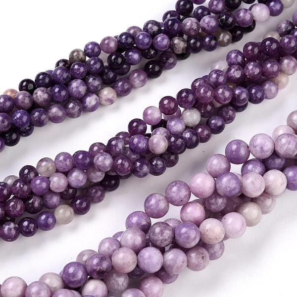 PandaHall Natural Lepidolite/Purple Mica Stone Beads Strands, Round, 6.5~7mm, Hole: 0.7mm, about 62pcs/Strand, 14.96 inch(38cm) Lepidolite...
PandaHall Natural Lepidolite/Purple Mica Stone Beads Strands, Round, 6.5~7mm, Hole: 0.7mm, about 62pcs/Strand, 14.96 inch(38cm) Lepidolite...
