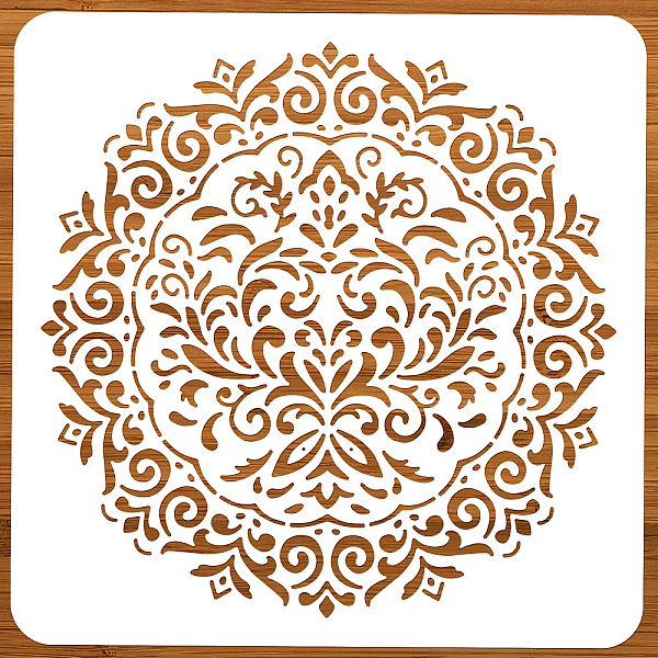 PandaHall Vintage Decorative Painting Stencil, 11.81x11.81 Inch Reusable DIY Art and Craft Stencils Hollow Out Drawing Painting Template...
PandaHall Vintage Decorative Painting Stencil, 11.81x11.81 Inch Reusable DIY Art and Craft Stencils Hollow Out Drawing Painting Template...