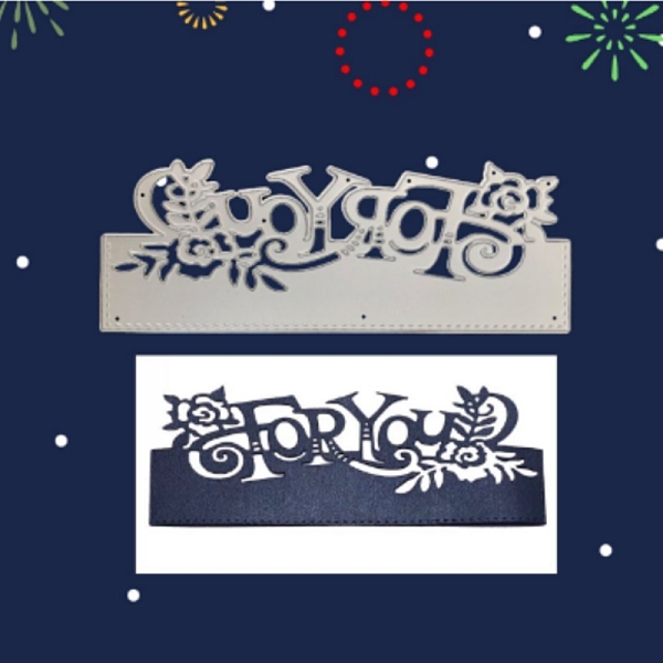 PandaHall Word For You Carbon Steel Cutting Dies Stencils, for DIY Scrapbooking/Photo Album, Decorative Embossing DIY Paper Card, Matte...
PandaHall Word For You Carbon Steel Cutting Dies Stencils, for DIY Scrapbooking/Photo Album, Decorative Embossing DIY Paper Card, Matte...