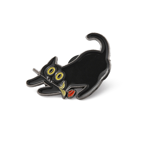 PandaHall Alloy Brooches, Enamel Pins, for Backpack Cloth, Cat with Rose, Black, 26x30x1.5mm Alloy+Enamel Cat Shape Black
PandaHall Alloy Brooches, Enamel Pins, for Backpack Cloth, Cat with Rose, Black, 26x30x1.5mm Alloy+Enamel Cat Shape Black