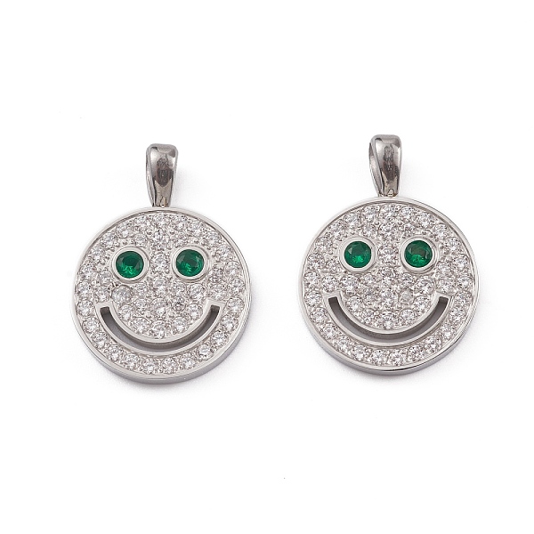 PandaHall 304 Stainless Steel Pendants, with Glass Rhinestone, Flat Round with Smiling Face Pattern Charm, Stainless Steel Color..., Clear
PandaHall 304 Stainless Steel Pendants, with Glass Rhinestone, Flat Round with Smiling Face Pattern Charm, Stainless Steel Color..., Clear