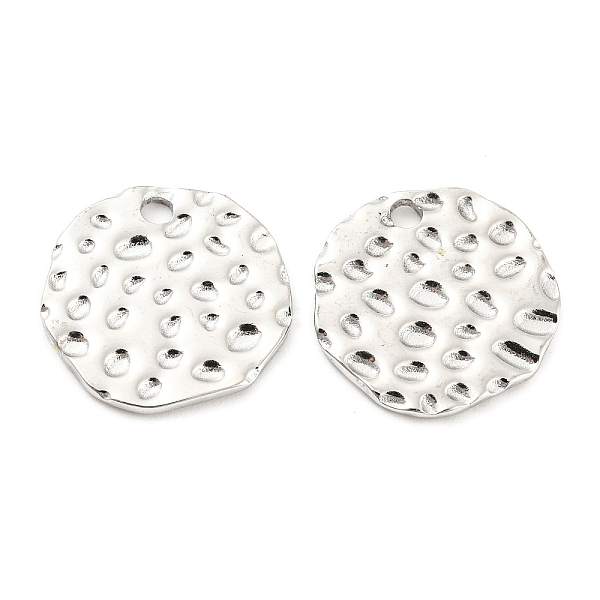 PandaHall 304 Stainless Steel Pendants, Textured, Flat Round Charm, Stainless Steel Color, 15x1mm, Hole: 1.8mm 304 Stainless Steel Flat...
PandaHall 304 Stainless Steel Pendants, Textured, Flat Round Charm, Stainless Steel Color, 15x1mm, Hole: 1.8mm 304 Stainless Steel Flat...