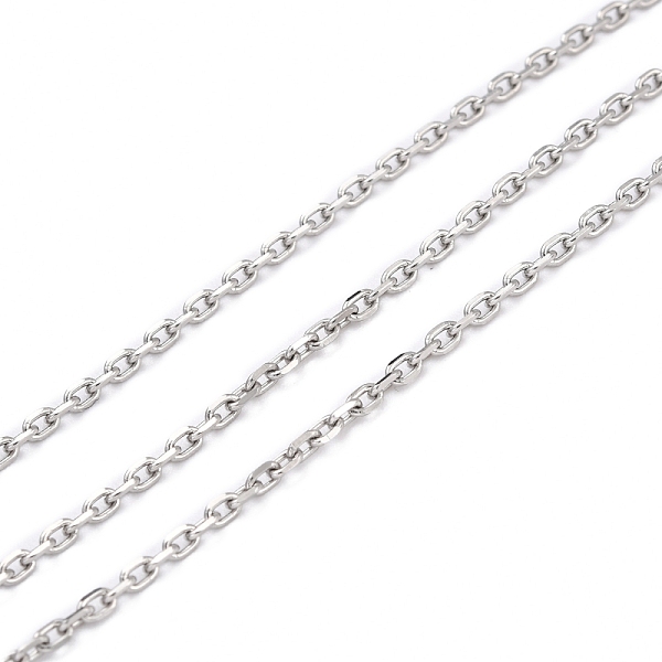 PandaHall 304 Stainless Steel Cable Chains, with Spool, Soldered, Stainless Steel Color, 3x2x0.5mm, 10.93 yards(10m)/roll 304 Stainless...
PandaHall 304 Stainless Steel Cable Chains, with Spool, Soldered, Stainless Steel Color, 3x2x0.5mm, 10.93 yards(10m)/roll 304 Stainless...