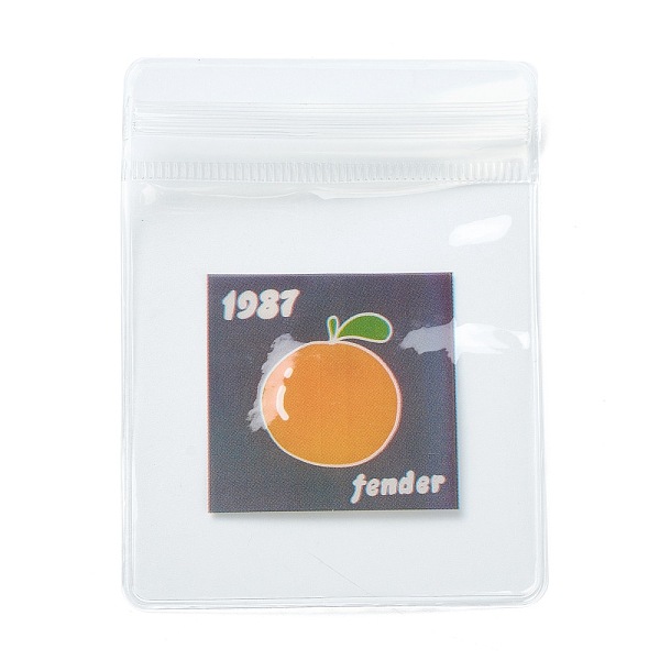 PandaHall Rectangle Plastic Zip Lock Candy Bag, Storage Bags, Self Seal Bag, Top Seal, Orange Pattern, 8x6x0.2cm Plastic Orange
PandaHall Rectangle Plastic Zip Lock Candy Bag, Storage Bags, Self Seal Bag, Top Seal, Orange Pattern, 8x6x0.2cm Plastic Orange
