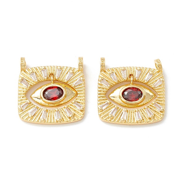 PandaHall Rack Plating Brass Cubic Zirconia Pendants, Cadmium Free & Nickel Free & Lead Free, Real 18K Gold Plated, Square, Dark Red...
PandaHall Rack Plating Brass Cubic Zirconia Pendants, Cadmium Free & Nickel Free & Lead Free, Real 18K Gold Plated, Square, Dark Red...