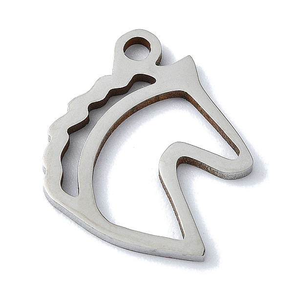 PandaHall 304 Stainless Steel Pendants, Laser Cut, Horse Charms, Stainless Steel Color, 16x13x1mm, Hole: 1mm 304 Stainless Steel Horse
PandaHall 304 Stainless Steel Pendants, Laser Cut, Horse Charms, Stainless Steel Color, 16x13x1mm, Hole: 1mm 304 Stainless Steel Horse