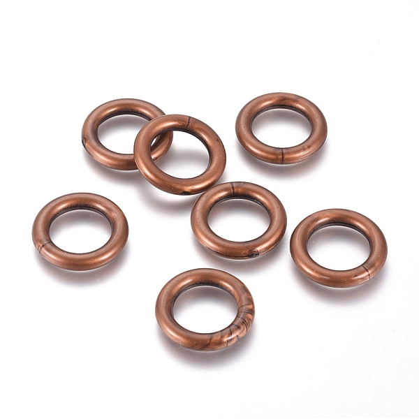 PandaHall CCB Plastic Linking Rings, Ring, Red Copper, 22x4mm, 14mm Inner Diameter Plastic Ring
PandaHall CCB Plastic Linking Rings, Ring, Red Copper, 22x4mm, 14mm Inner Diameter Plastic Ring