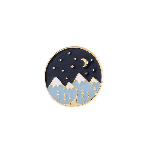 PandaHall Alloy Enamel Pins, Brooch for Backpack Clothes, Flat Round with Mountain, Light Blue, 24mm Alloy+Enamel Mountain
PandaHall Alloy Enamel Pins, Brooch for Backpack Clothes, Flat Round with Mountain, Light Blue, 24mm Alloy+Enamel Mountain
