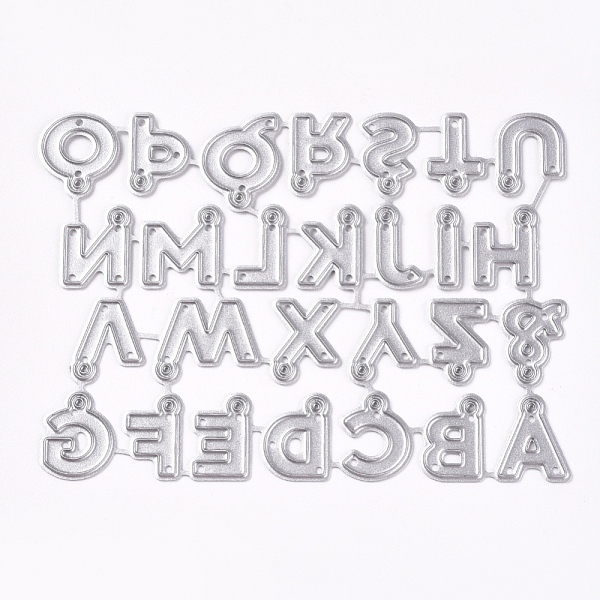 PandaHall Frame Metal Cutting Dies Stencils, for DIY Scrapbooking/Photo Album, Decorative Embossing DIY Paper Card, Letter A~Z, Matte...
PandaHall Frame Metal Cutting Dies Stencils, for DIY Scrapbooking/Photo Album, Decorative Embossing DIY Paper Card, Letter A~Z, Matte...