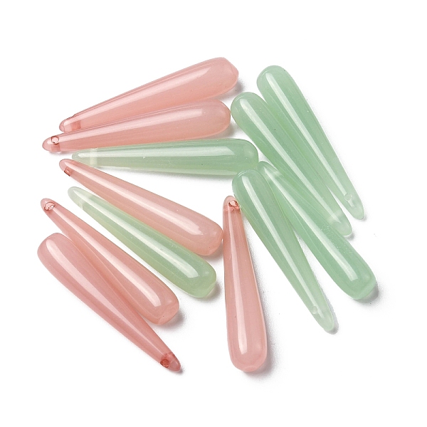 PandaHall Transparent Resin Spike Pendants, Cone Charms, Mixed Color, 35x7mm, Hole: 1.2mm Resin Cone Multicolor
PandaHall Transparent Resin Spike Pendants, Cone Charms, Mixed Color, 35x7mm, Hole: 1.2mm Resin Cone Multicolor