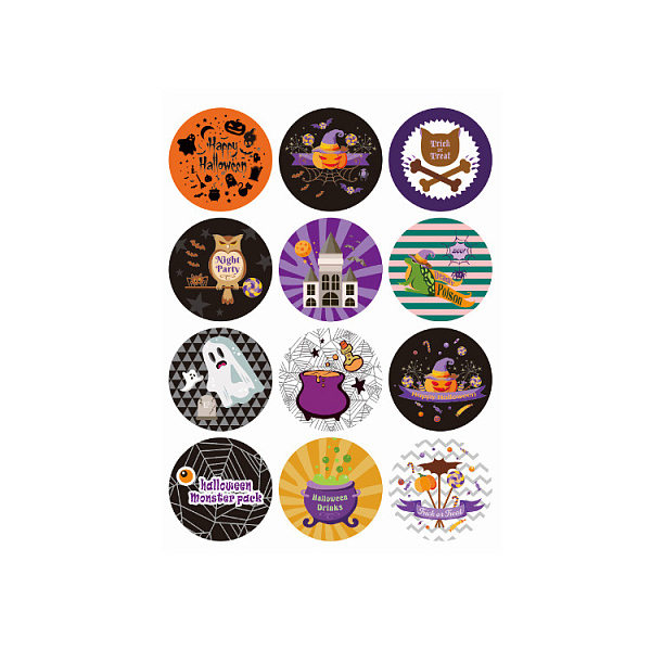 PandaHall Halloween PVC Plastic Sticker Labels, Self-adhesion, for Suitcase, Skateboard, Refrigerator, Helmet, Mobile Phone Shell, Round..., Multicolor
PandaHall Halloween PVC Plastic Sticker Labels, Self-adhesion, for Suitcase, Skateboard, Refrigerator, Helmet, Mobile Phone Shell, Round..., Multicolor