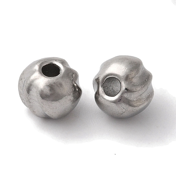 PandaHall 304 Stainless Steel Beads, Round, Stainless Steel Color, 6x5mm, Hole: 1.6mm 304 Stainless Steel Round
PandaHall 304 Stainless Steel Beads, Round, Stainless Steel Color, 6x5mm, Hole: 1.6mm 304 Stainless Steel Round