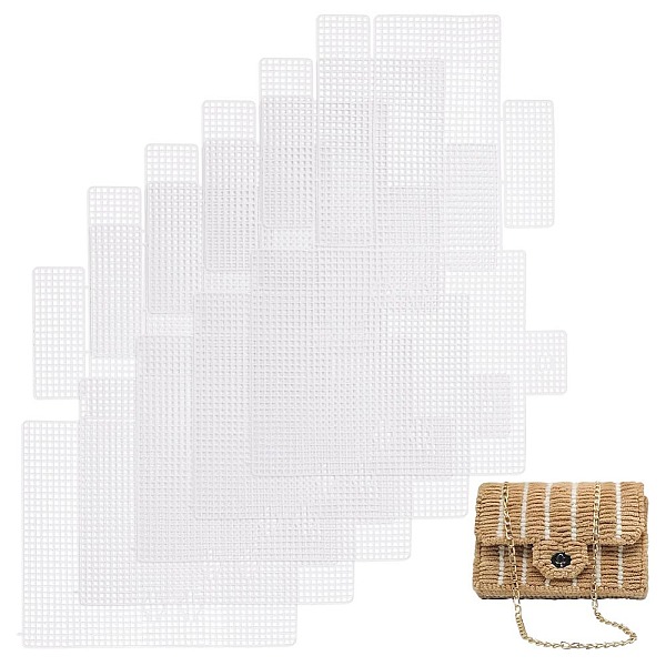 PandaHall WADORN 6 Sets Clear Plastic Mesh Canvas Sheets for Embroidery, Handmade Shoulder Bag Cross Stitch Canvas Kit DIY Purse Needlepoint..., White
PandaHall WADORN 6 Sets Clear Plastic Mesh Canvas Sheets for Embroidery, Handmade Shoulder Bag Cross Stitch Canvas Kit DIY Purse Needlepoint..., White