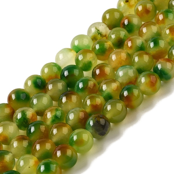 PandaHall Natural Dyed White Jade Beads Strands, Round, Green Yellow, 8.5mm, Hole: 0.8mm, about 45~46pcs/strand, 14.69''~15.04''...
PandaHall Natural Dyed White Jade Beads Strands, Round, Green Yellow, 8.5mm, Hole: 0.8mm, about 45~46pcs/strand, 14.69''~15.04''...