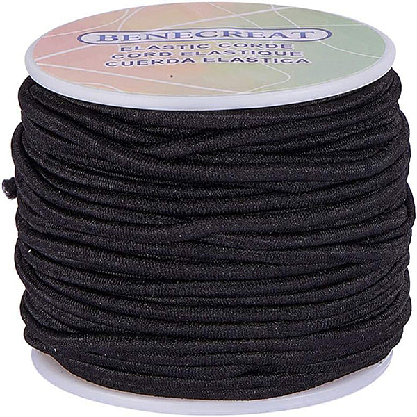PandaHall BENECREAT 3mm 22 Yard Elastic Cord, Jewelry Making Beading Cord, Stretch Thread Wire Fabric Crafting String Rope Bungee Cord for..., Black
PandaHall BENECREAT 3mm 22 Yard Elastic Cord, Jewelry Making Beading Cord, Stretch Thread Wire Fabric Crafting String Rope Bungee Cord for..., Black
