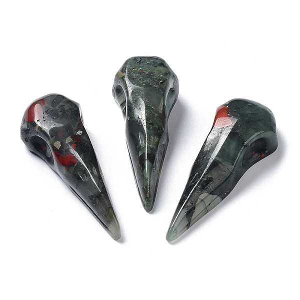 PandaHall Natural Bloodstone Home Display Decoration, Reiki Energy Stone, Crow Mouth, 61~66x24~25x16~18mm Bloodstone Others
PandaHall Natural Bloodstone Home Display Decoration, Reiki Energy Stone, Crow Mouth, 61~66x24~25x16~18mm Bloodstone Others