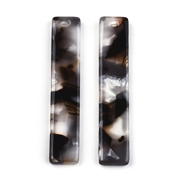 PandaHall Cellulose Acetate(Resin) Pendants, Rectangle/Bar, Coconut Brown, 34.5x7x2.5mm, Hole: 1.5mm Cellulose Acetate Rectangle
PandaHall Cellulose Acetate(Resin) Pendants, Rectangle/Bar, Coconut Brown, 34.5x7x2.5mm, Hole: 1.5mm Cellulose Acetate Rectangle
