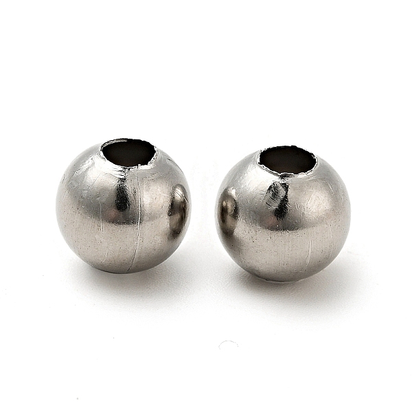 PandaHall 304 Stainless Steel Beads, Round, Stainless Steel Color, 10mm, Hole: 3mm 304 Stainless Steel Round
PandaHall 304 Stainless Steel Beads, Round, Stainless Steel Color, 10mm, Hole: 3mm 304 Stainless Steel Round