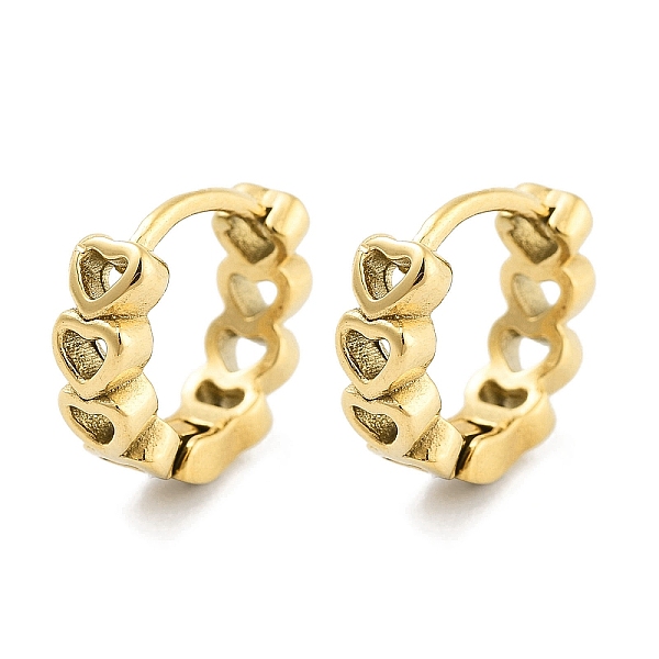 PandaHall Ion Plating(IP) 304 Stainless Steel Hollow Heart Huggie Hoop Earrings for Women, with 316 Surgical Stainless Steel Ear Pins...
PandaHall Ion Plating(IP) 304 Stainless Steel Hollow Heart Huggie Hoop Earrings for Women, with 316 Surgical Stainless Steel Ear Pins...