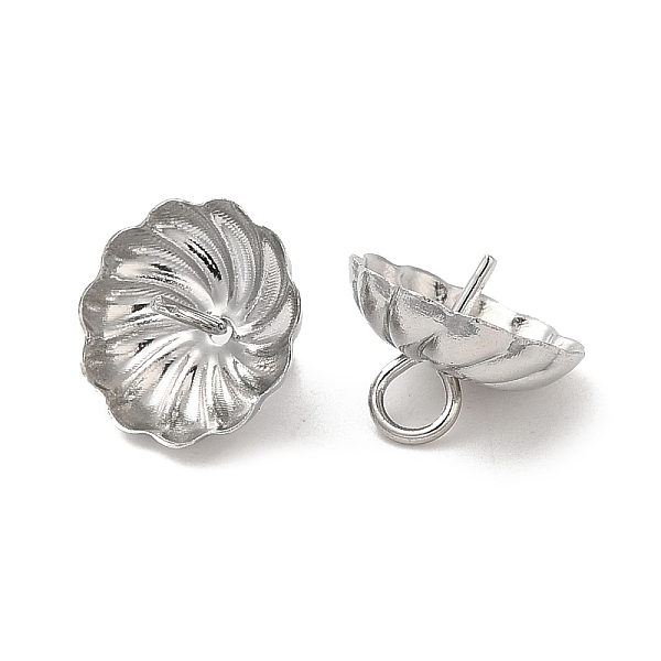 PandaHall 304 Stainless Steel Cup Peg Bails Pendants, For Half Drilled Beads, Flower, Stainless Steel Color, 8x10mm, Hole: 2.5mm, Pin: 0.7mm...
PandaHall 304 Stainless Steel Cup Peg Bails Pendants, For Half Drilled Beads, Flower, Stainless Steel Color, 8x10mm, Hole: 2.5mm, Pin: 0.7mm...