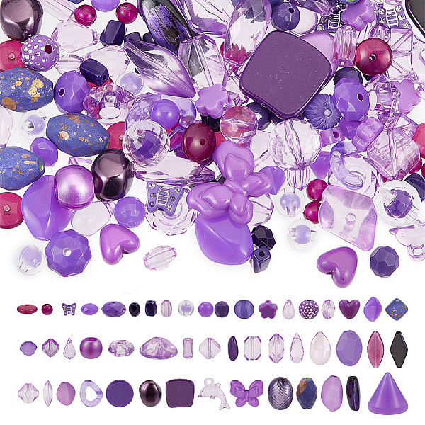 PandaHall GOMAKERER DIY Acrylic Beads & Pendants Mobile Phone Wrist Strap Making Finding Kit, Purple, 5.5~30.5x5.5~19.5x4~12.5mm, Hole...
PandaHall GOMAKERER DIY Acrylic Beads & Pendants Mobile Phone Wrist Strap Making Finding Kit, Purple, 5.5~30.5x5.5~19.5x4~12.5mm, Hole...