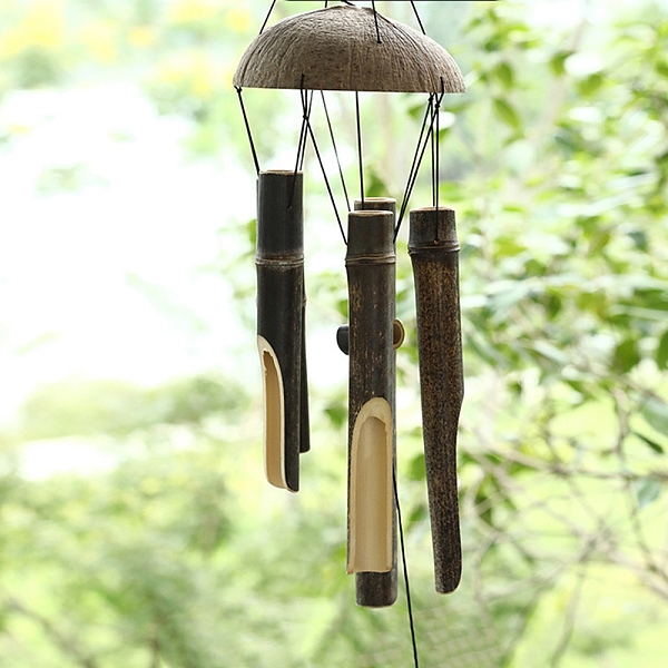 PandaHall Bamboo Tube Wind Chimes, Coconut Wood Pendant Decorations, Gray, 750x130mm Bamboo Others Gray
PandaHall Bamboo Tube Wind Chimes, Coconut Wood Pendant Decorations, Gray, 750x130mm Bamboo Others Gray