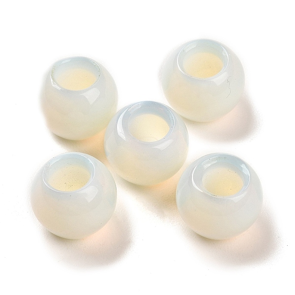 PandaHall Opalite European Beads, Large Hole Beads, Round, 12x9~9.5mm, Hole: 5.5~6mm Opalite Round
PandaHall Opalite European Beads, Large Hole Beads, Round, 12x9~9.5mm, Hole: 5.5~6mm Opalite Round