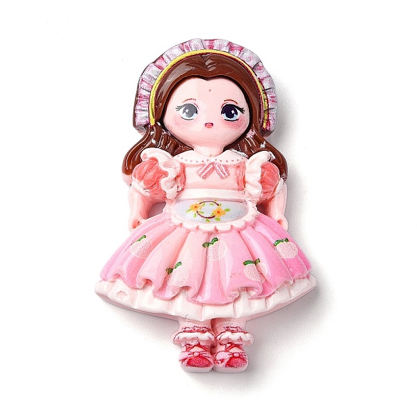 PandaHall Cartoon Girls Opaque Resin Decoden Cabochons, Doll, Pearl Pink, 53x34.5x10.5mm Resin Doll
PandaHall Cartoon Girls Opaque Resin Decoden Cabochons, Doll, Pearl Pink, 53x34.5x10.5mm Resin Doll