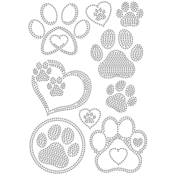 PandaHall Glass Hotfix Rhinestone, Iron on Appliques, Costume Accessories, for Clothes, Bags, Pants, Paw Print, 297x210mm Glass Rhinestone..., Clear
PandaHall Glass Hotfix Rhinestone, Iron on Appliques, Costume Accessories, for Clothes, Bags, Pants, Paw Print, 297x210mm Glass Rhinestone..., Clear