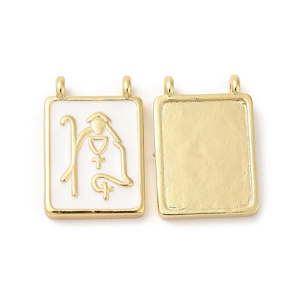 PandaHall Eco-Friendly Brass Enamel Pendants, Real 18K Gold Plated, Lead Free & Cadmium Free, Rectangle Charm, White, 24.5x17x3mm, Hole: 2mm...
PandaHall Eco-Friendly Brass Enamel Pendants, Real 18K Gold Plated, Lead Free & Cadmium Free, Rectangle Charm, White, 24.5x17x3mm, Hole: 2mm...
